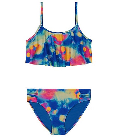 Under Armour Big Girls 7-16 Tropic Flare Halter Top & Matching Hipster Bottom Two-Piece Swimsuit