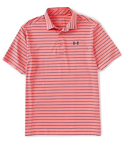 under armour pink golf shirt