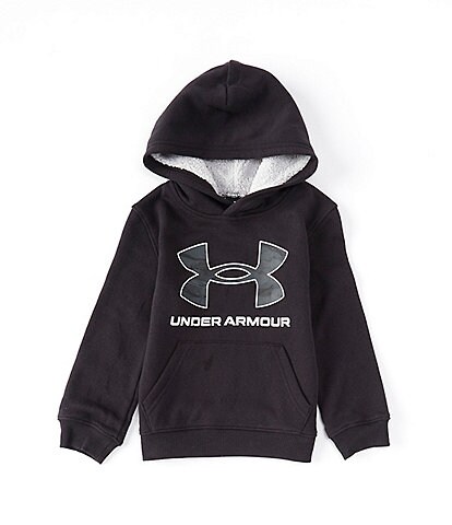 Under Armour Little Boys 2T-7 Long Sleeve Halftone Logo Hoodie