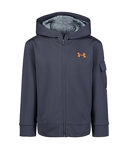 Under Armour Little Boys 2T-7 Long Sleeve Mesh-Pocket Hoodie Jacket