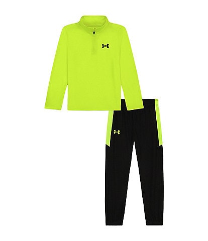 Under Armour Little Boys 2T-7 Long Sleeve Pullover & Coordinating Jogger Pant Set