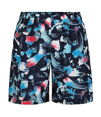 Under Armour Little Boys 2T-7 Printed Boost Brush Strokes Shorts