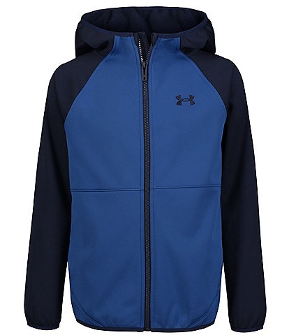 Under Armour Little Boys 4-7 Long Sleeve Sim Softshell Microfleece Inner Layer Jacket