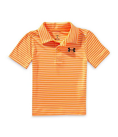 Under Armour Little Boys 4-7 Short Sleeve Matchplay Striped Polo Shirt
