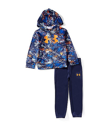 Under Armour Little Boys Printed Camo Hoodie & Jogger 2-Piece Set