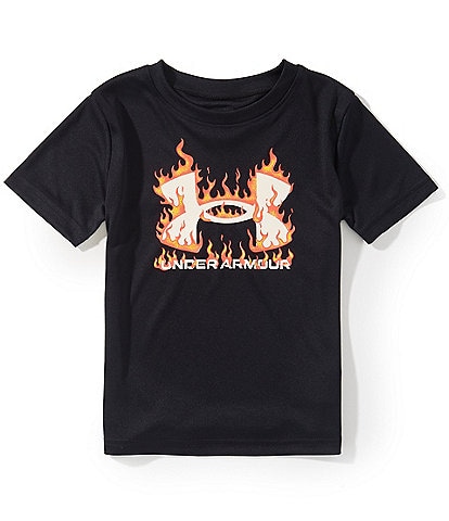 Under Armour Little Boys Short Sleeve Tech Fired Up Tee
