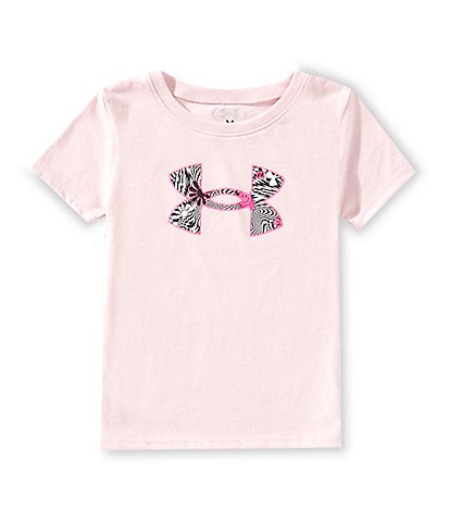Under Armour Little Girls 2T-6X Short-Sleeve Logo Party T-Shirt