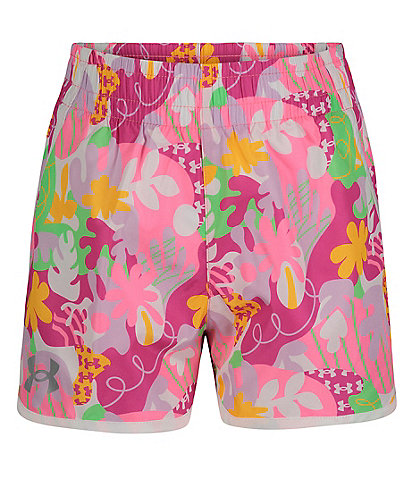 Under Armour Little Girls 2T-6X Tropic Fly By Shorts