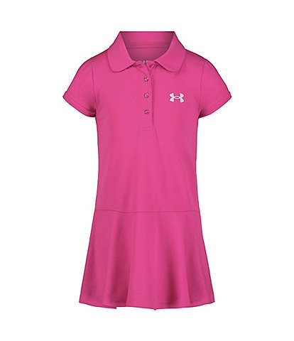 Under Armour Little Girls 3T-6X UA Solid Polo Dress