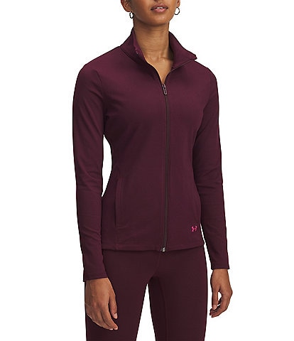 Under Armour Motion Front Zip Mock Neck Long Sleeve Jacket