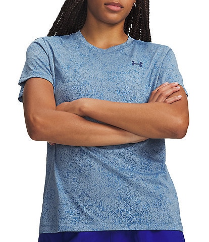 Under Armour Tech™ Pixelate Crew Neck Short Sleeve Top