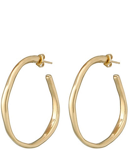 UNOde50 Ohmmm Sculptural Hoop Earrings