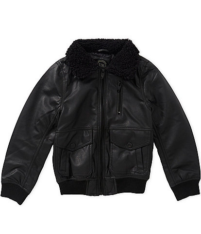 Urban Republic Big Boys Coated Aviator Jacket