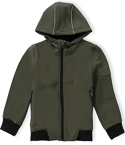 Urban Republic Big Boys Long Sleeve Hooded Soft Shell Bomber Jacket