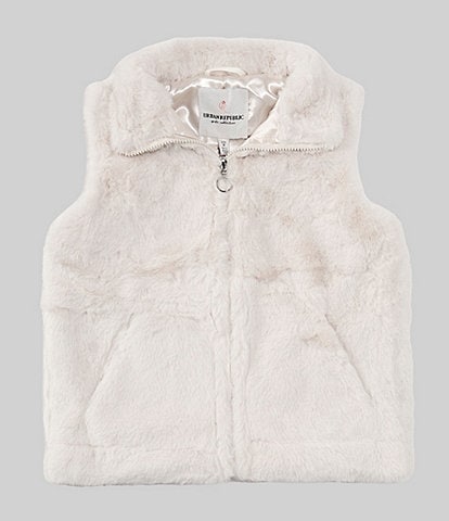 Urban Republic Big Girls 7-16 Sleeveless Faux-Fur Vest