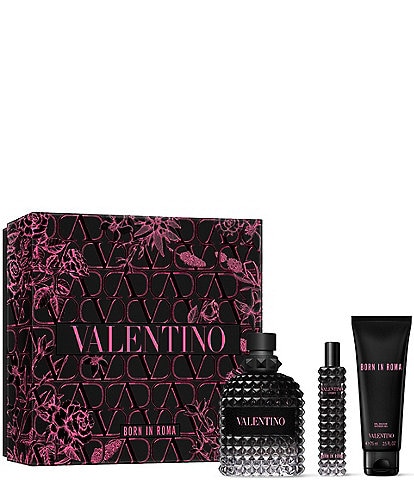 Valentino Uomo Born in Roma Eau de Toilette Men's 3-Piece Gift Set