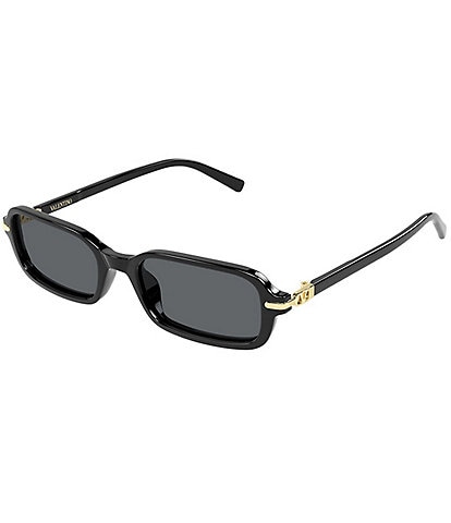 Valentino Women's V Logo 52mm Rectangle Sunglasses