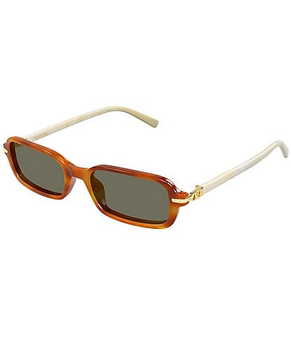 Valentino Women's V Logo 52mm Rectangle Sunglasses