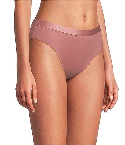 VAN WINKLE & CO. Flat Rib Hi-Cut Bikini Panty