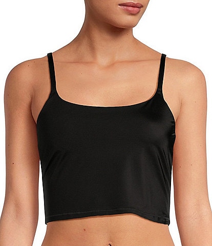 VAN WINKLE & CO. Liquid Luster Cropped Cami