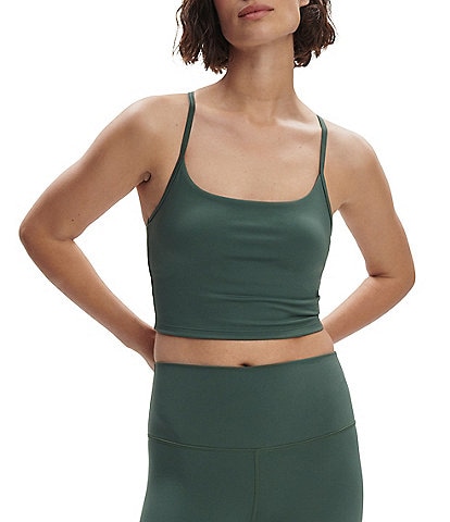 Varley Harley Free Soft Scoop Neck Racerback Longline Bralette Top