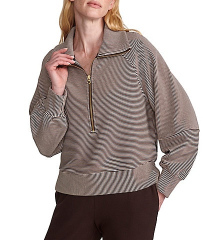 Varley Milano Half Zip 2.0 Zip Neck Long Sleeve Sweatshirt