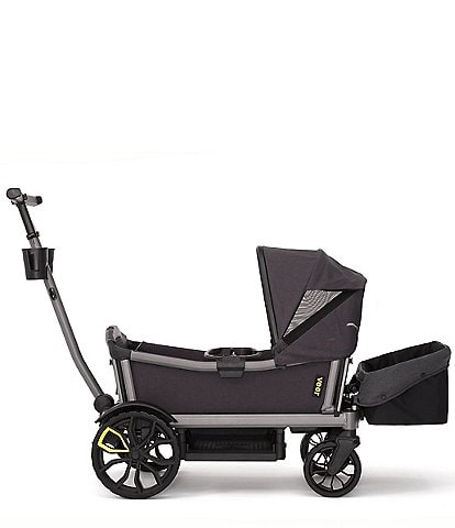Veer Cruiser City Essentials Bundle (Cruiser City Stroller Wagon, Retractable Canopy, & Rear Storage Basket)