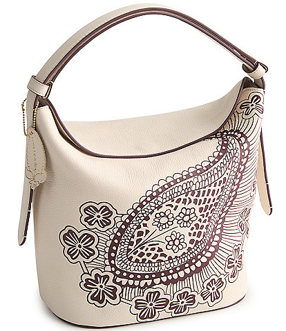 Vera Bradley Astoria Leather Shoulder Bag