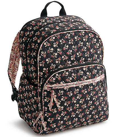 Vera Bradley Bancroft Large Cotton Ditsy Floral Backpack