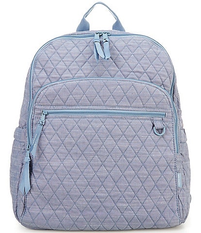 Vera Bradley Bancroft Premium Cotton Chambray Backpack