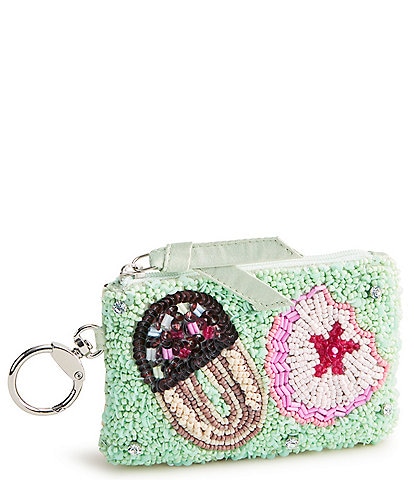 Vera Bradley Beaded Cookie Swap Zip Pouch