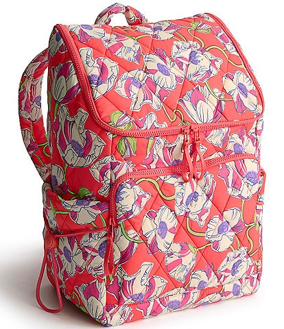 Vera Bradley Cooler Swirling Poppies Backpack