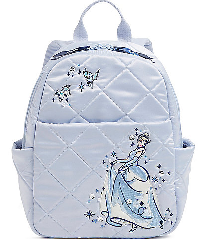 Vera Bradley Disney Cinderella Paisley on Morning Glory Small Backpack