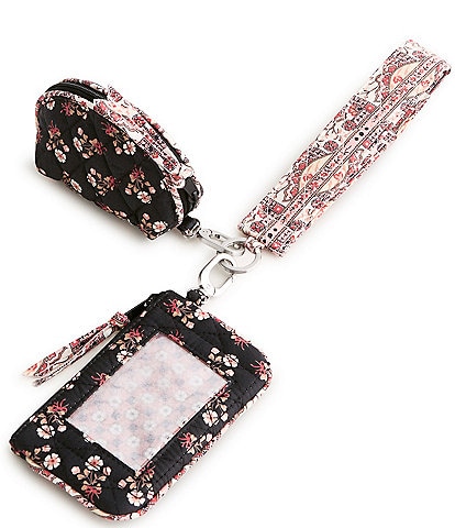 Vera Bradley Dual Pouch Wide Wristlet