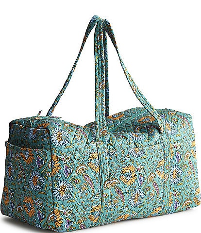 Vera Bradley Gemstone Paisley Large Original Duffel Bag