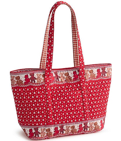 Vera Bradley Hathaway Ditzy Bear Tote Bag