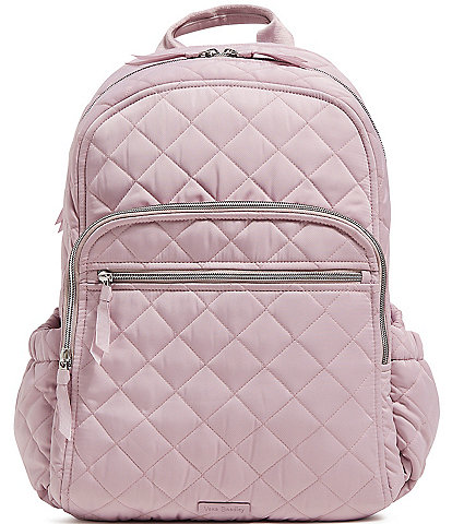 Vera Bradley Hydrangea Pink Performance Twill Collection Campus Backpack