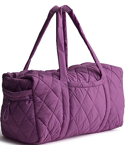 Vera Bradley Iris Orchid Featherweight Nylon Large Original Duffle