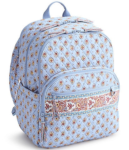 Vera Bradley Large Bancroft Leaf Print Backpack