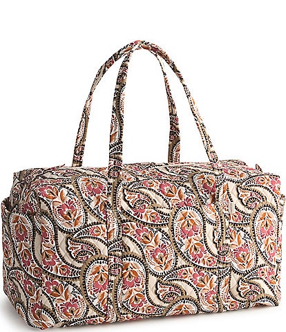 Vera Bradley Large Blooming Paisley Original Duffle Bag
