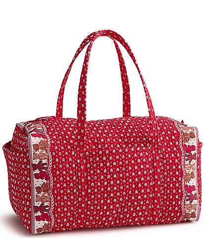 Vera Bradley Large Original Beary Ditsy Duffel Bag