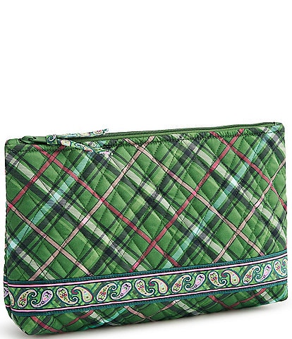 Vera Bradley Large Plaid Pouch