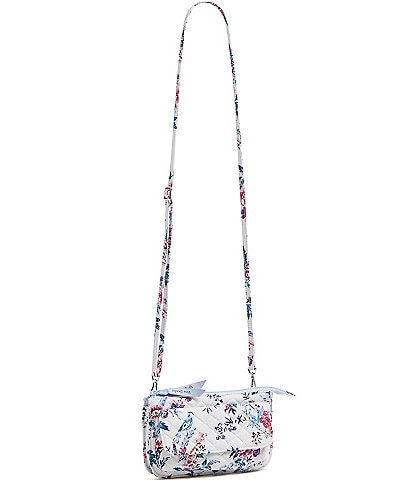 Vera Bradley Magnifique Floral RFID Wallet Crossbody Bag