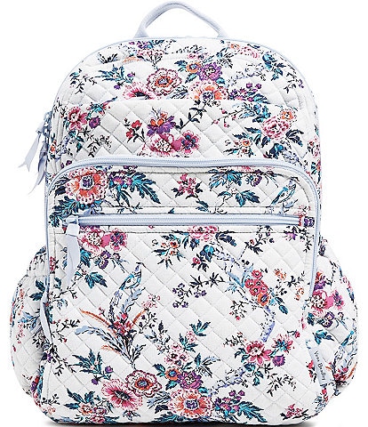 Vera Bradley Magnifique Floral XL Campus Backpack