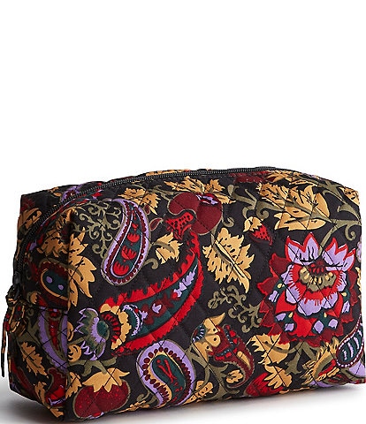 Vera Bradley Midnight Garden Large Cosmetic Case