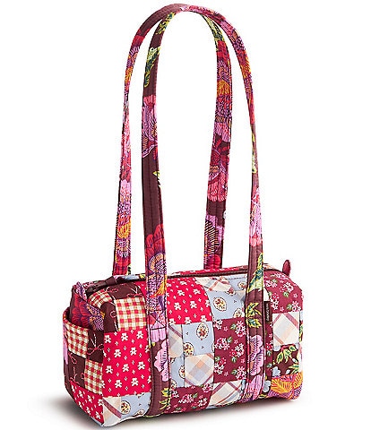Vera Bradley Original 100 Festive Check Patchwork Shoulder Bag