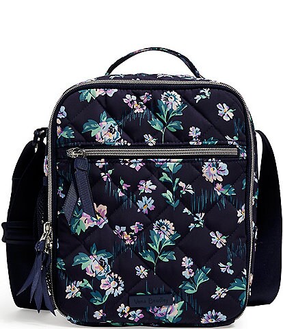 Vera Bradley Performance Twill Collection Deluxe Floral Lunch Bunch Bag