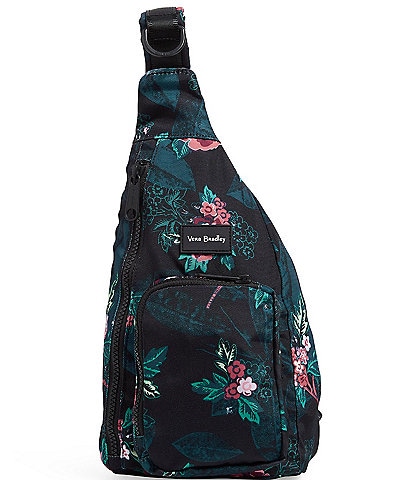 Vera Bradley ReActive Floral Mini Sling Backpack