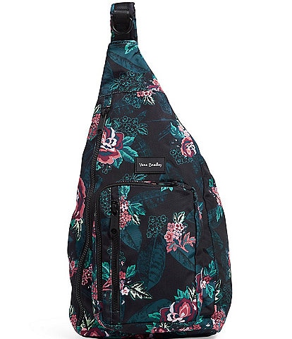 Vera Bradley ReActive Floral Sling Backpack