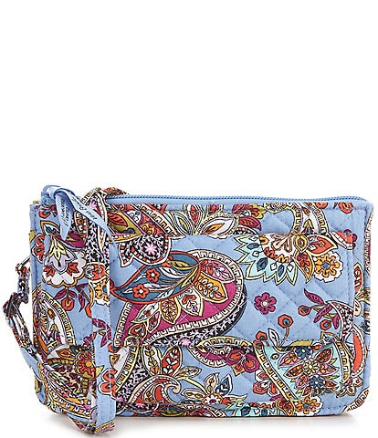 Vera Bradley RFID Turnlock Wallet in Recycled Cotton-Provence Paisley